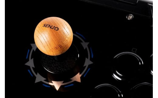 木製レバートップボール(ケヤキ製)