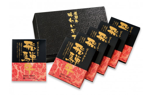 飛騨牛ビーフカレー6個セット H-70C