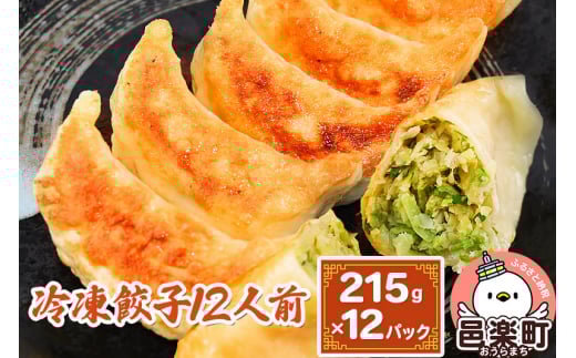 冷凍餃子12人前（計約2580g）