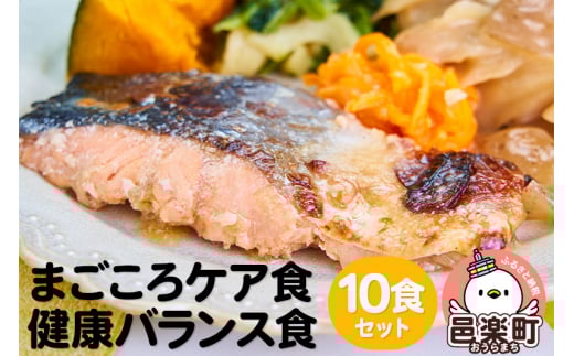 まごころケア食 健康バランス食 お弁当 <冷凍> 10食セット
