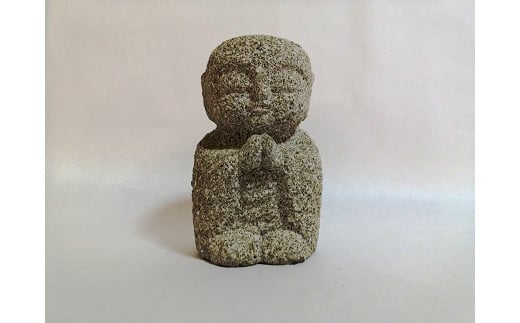 玄関置物石「お地蔵さま」(大)【043】