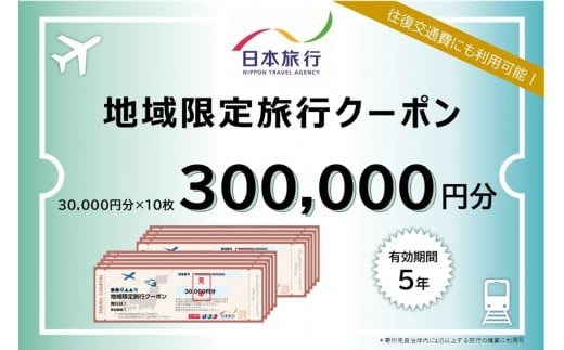 奈良県 日本旅行 地域限定旅行クーポン300,000円分