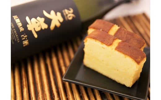 S079-001_純米焼酎ケーキ「天草」12個入