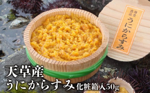 S002-008_天草産うにからすみ 化粧箱入 50g