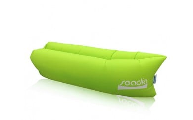 エアーソファー(seadia) ライトグリーン(WAKABA)/airSofa アウトドア 国内生産 愛知