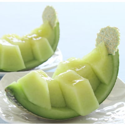 【令和5年 品質優良賞受賞】果汁たっぷり春メロン 茨城県産アンデスメロン【特秀】 5玉【配送不可地域：離島・沖縄】【1592822】