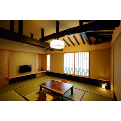 横川温泉 元湯 山田屋旅館　ペア宿泊券　1泊2食(和室)+モーニングコーヒー付き【配送不可地域：離島・沖縄】【1616465】