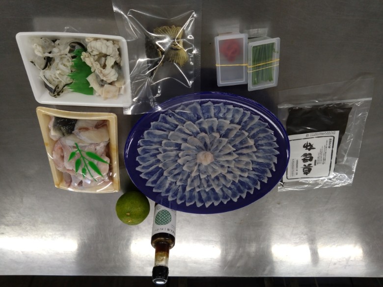 ふぐ 山口県産 とらふぐ 料理 セット  2人前 冷凍 フグ ふぐちり 魚 魚介 |hg000375