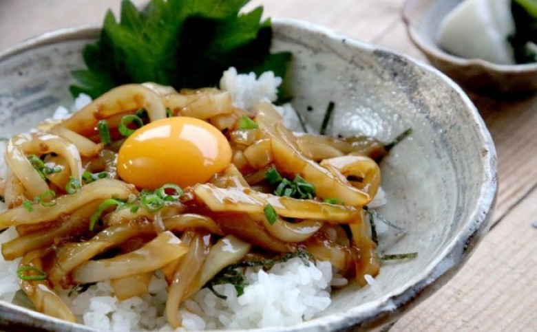 醤油糀のタレに漬けた剣先イカ専門店の「剣先イカの漬け丼」[解凍・のせるだけ]個食6パック |hg000426