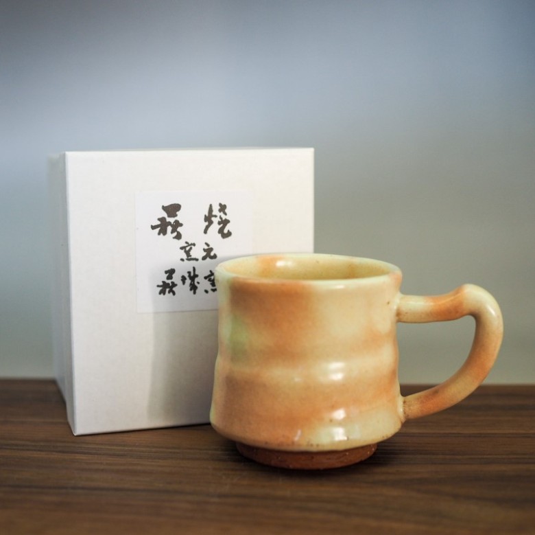 萩焼 手造り 御本手 マグカップ |hg001056