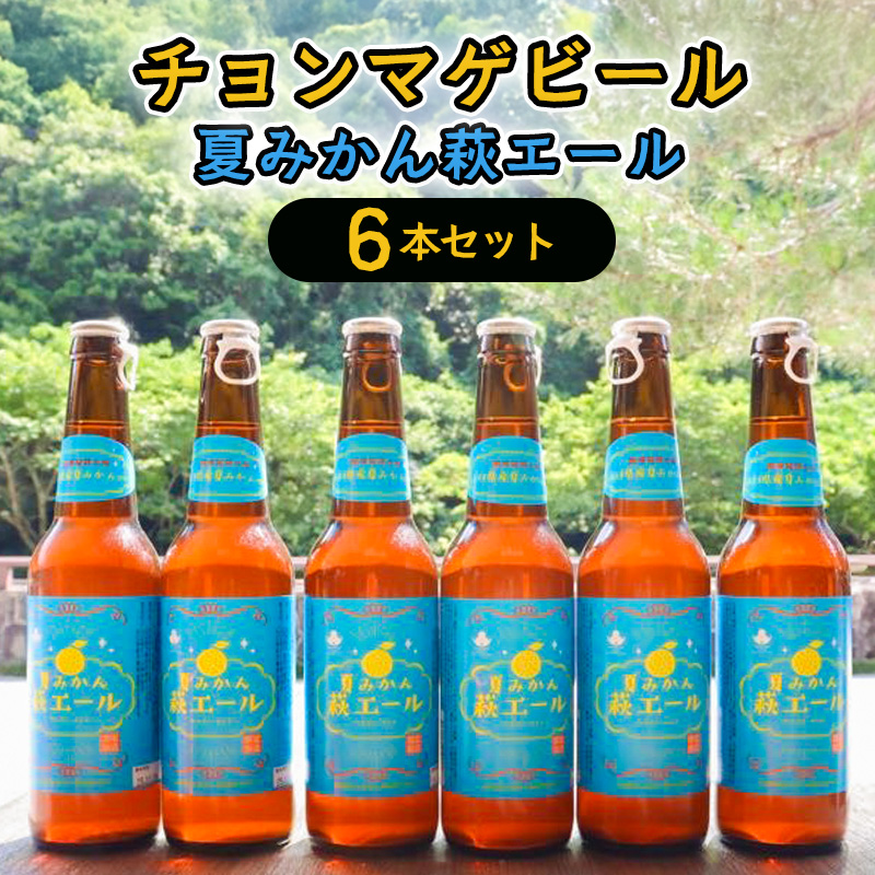 城下町・萩の地ビール/夏みかん萩エール6本セット |hg0005-A