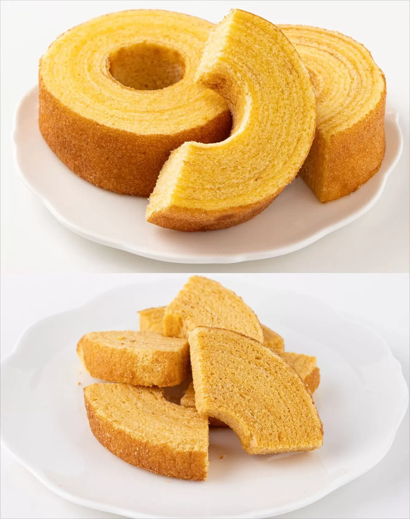 神崎町産甘酒使用・しっとり＆サクサク優しい甘さの「糀ばあむ（6個）＋糀ばあむラスク（2個）」（神崎町発酵スイーツ・フードコレクション「バームクーヘン」「ラスク」）[010-a074]