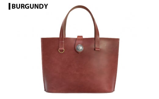 サムライクラフト レザートートバッグ(Lサイズ)＜バーガンディー＞ レザー 革 本革 レザー製品 革製品 鞄 カバン 厚革ヌメ ギフト 日本製 手縫い ハンドメイド ファッション 小物 Samurai Craft【株式会社Stand Field】ta282-burgundy