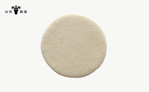 【山形緞通】Crafton Cushion - No.1 (Circle) [絨毯 じゅうたん ラグ カーペット oc-cccxx-no1]