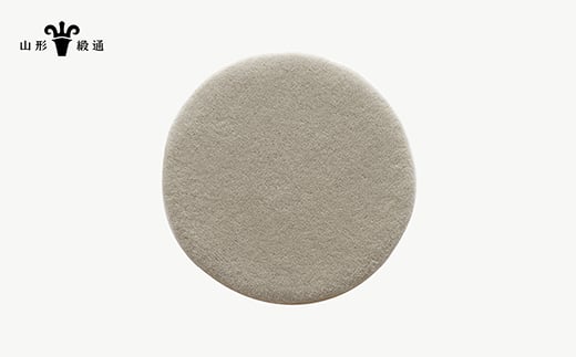 【山形緞通】Crafton Cushion - No.2 (Circle) [絨毯 じゅうたん ラグ カーペット oc-cccxx-no2]