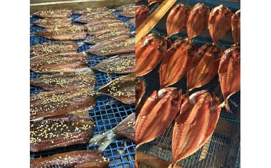 No.002 地魚干物セット / ひもの 季節 自家製 新鮮 神奈川県 特産品