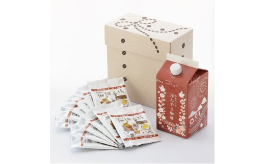 やまつりの冷んやり珈琲(1本+ダンクコーヒー12袋)【1683919】