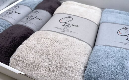 【エアーかおる】エクスタシー フェイスタオル２枚＋バスタオル２枚 ギフト 双葉町産