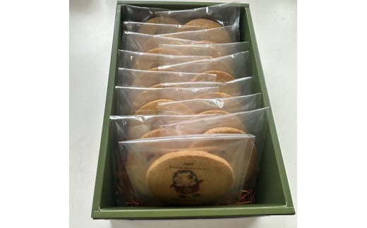 【双葉ダルマさん】サブレ15枚入り 発酵バター ゆるキャラ ギフト いるか庵