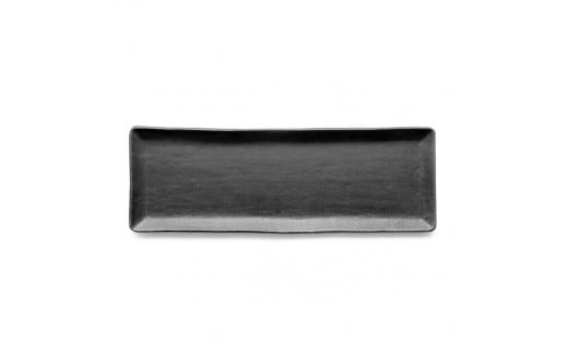 大堀相馬焼　クロテラス 長皿