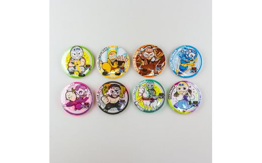 [なみえアベンジャーズ]缶バッジセット