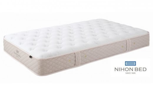 【日本ベッド】シルキーパフ 11317 セミダブル 寝具 ※沖縄県・離島への配送不可