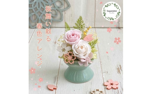 プリザーブドフラワー 舞桜(まお) 春日部市 シュガーパイン(AJ248)