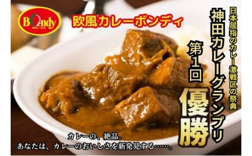 [№5720-7038]0153神田カレーグランプリ第1回優勝　欧風カレーボンディ　甘口