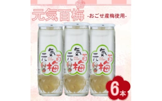 元気百梅 6本入り【1640856】