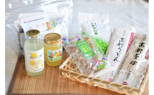 木のむら物産館「ときがわ町産を使用した加工食品の詰め合わせ」　A013