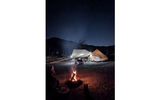 ルンルングランピング長瀞　3名様1泊　ご招待チケット【1608574】