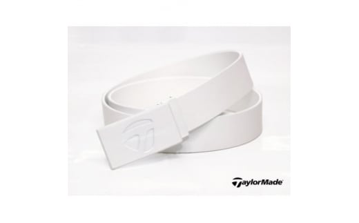 テーラーメイド　レザーベルト　95cm　ホワイト＜TJ049＞N94539　ゴルフ用ベルト/紳士用【1418379】