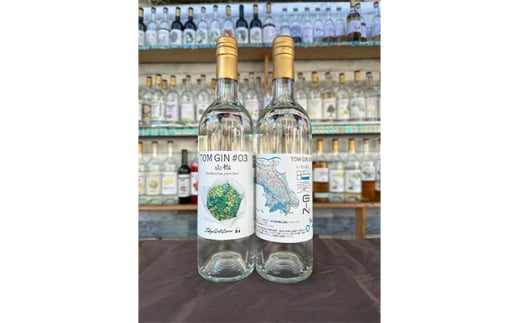 サンショウ香る&暗渠 板橋クラフトジン(トムジン)2本セット<24012004>700ml×各1本【1585195】