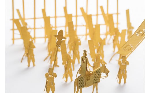 テラダモケイ「1/100建築模型用添景セット」選べる1点 【織田鉄砲隊編】