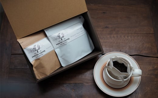 ドリップバッグ 2種 SET  計10袋【 PANTRY COFFEE 】 | 自家焙煎 コーヒー 珈琲 飲料 モカ ブレンド ビター 直火式焙煎機 珈琲専門店 調布 東京