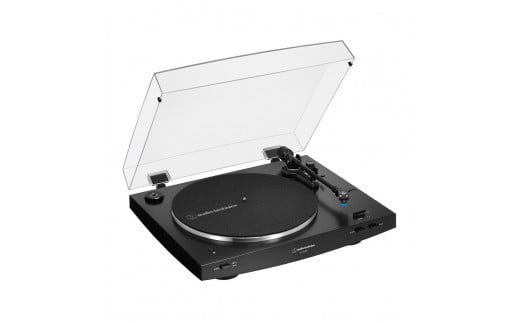 【H】オーディオテクニカ ワイヤレスターンテーブル AT-LP3XBT BK