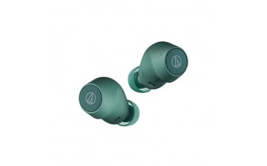 オーディオテクニカ 完全ワイヤレスイヤホン ATH-CKS30TW+ GR(エバーグリーン)