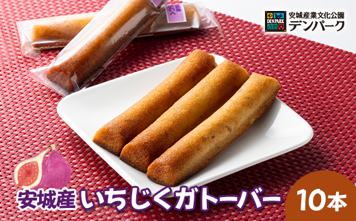 安城産業文化公園デンパークの「安城産いちじくガトーバー10本」【1324314】