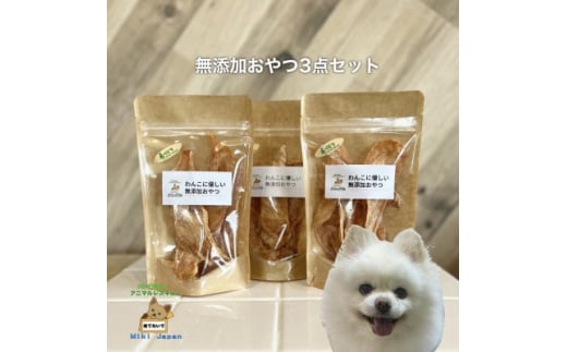 殺処分ゼロを目指そう!犬の手作りおやつ3点セット【1431624】