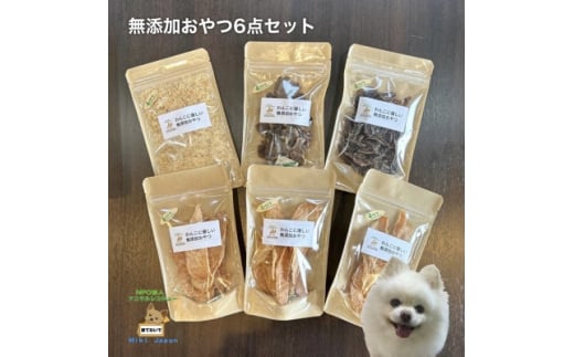 殺処分ゼロを目指そう!犬の手作りおやつ6点セット【1431626】