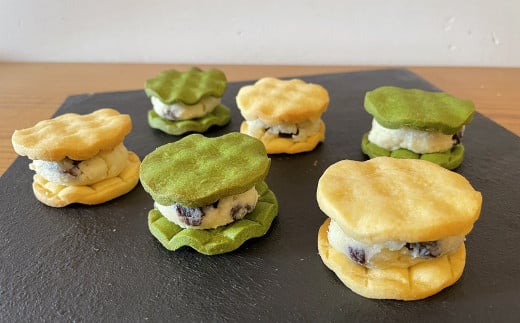 【砂糖不使用】腸活スイーツ♪ みりん粕レーズンバターサンド8個セット  H049-025