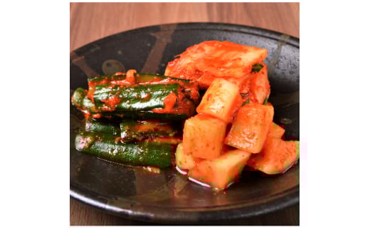 焼肉屋の手作りキムチ(3種類セット)【1245238】