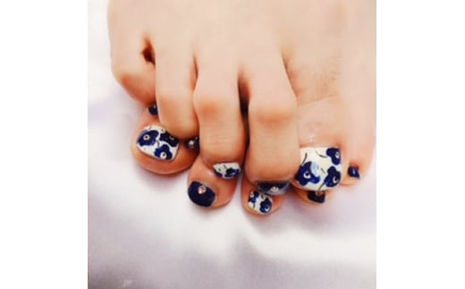 フットジェルネイル(デザインアート)チケット【1345258】