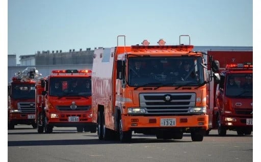 ・災害からまちを守るために応援！