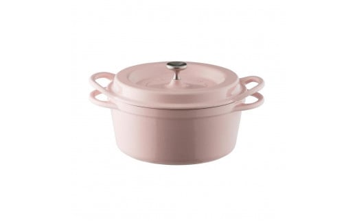 バーミキュラ オーブンポットラウンド18cm（パールピンク）