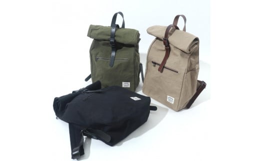 【コヨウテ】米軍帆布で作ったロールバックパック