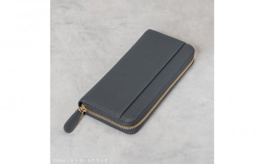 Y-STYLE 魔法の収納ウォレット(LONG)【チャコールブラック】