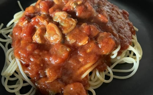 パスタソース「ボンゴレロッソ」10人前 / パスタ ぱすた レトルト ソース パスタソース トマトベース パウチパック スパゲティ スパゲッティ レシピ 簡単 調理 時短 調理 手作り 保存 作り方 アレンジ 美味しい 贈答 ギフト プレゼント / 恵那市 / PASTA屋ケンしろう [AUFJ006]