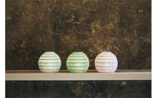 【小嶋庵 京提灯】ちび丸提灯×3個セット・Sサイズ(卓上丸型・直径9cm程度)  ちょうちん インテリア いんてりあ 照明 ライト らいと ランプ らんぷ 自宅 家庭用 店舗 小嶋商店 伝統 工芸品 日用品 新生活 送料無料 KJ00003