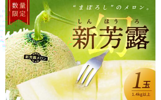 【先行予約/数量限定15】新芳露メロン1玉(2026年7月中旬~発送) FK00012